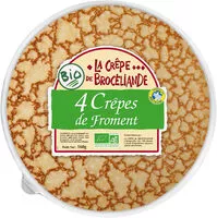 Quantité de sucre dans 4 Crêpes de Froment Biologiques en barquette