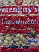 İçindeki şeker miktarı Menguy's cacahuetes grillees salees 390 g s/v