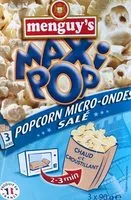 İçindeki şeker miktarı Pop corn micro-ondes sale 3x90g