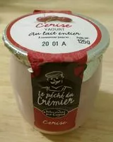 Suhkru kogus sees Yaourt cerise au lait entier