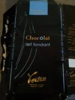 Amount of sugar in Chocolat lait fondant