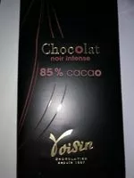 Amount of sugar in Chocolat noir intense 85%