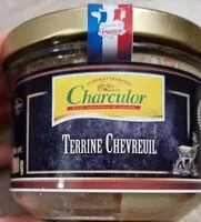 Suhkru kogus sees Terrine Chevreuil