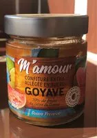 Cantidad de azúcar en Confiture Goyave