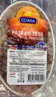 Sokerin määrä sisällä Pâté de tête persillé