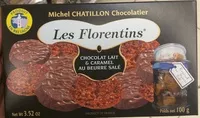Jumlah gula yang masuk Les Florentins ® Chocolat Lait & Caramel au beurre salé