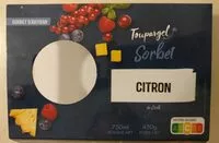 Jumlah gula yang masuk Sorbet citron