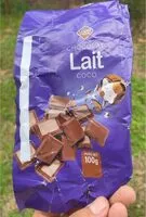 चीनी की मात्रा Chocolat lait coco