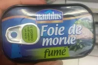 Количество сахара в FOIE DE MORUE FUME MSC