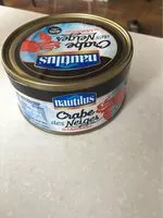 Количество сахара в CRABE DES NEIGES