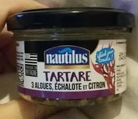 Количество сахара в Tartare 3 algues échalote et citron
