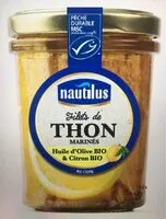Количество сахара в FILETS DE THON MSC HUILE D'OLIVE CITRON BIO