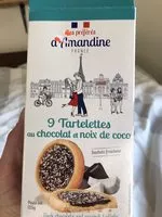 Sucre et nutriments contenus dans Mes preferes d amandine