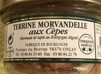 Gula dan nutrisi di dalamnya Terrines de morvan