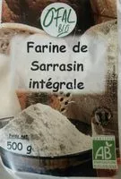 Sokerin määrä sisällä Farine de Sarrasin intégrale
