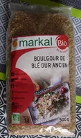 Suhkru kogus sees Boulgour de blé dur ancien