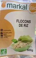 चीनी की मात्रा Flocons de riz bio