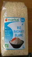 चीनी की मात्रा Riz basmati blanc