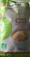Jumlah gula yang masuk Sucre de canne brun