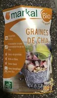 Suhkru kogus sees Graines de Chia