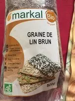 Cantidad de azúcar en Graine de lin brun