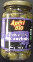 Zuckermenge drin Olives vertes aux anchoix