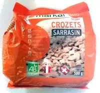 Quantité de sucre dans Crozets Sarrasin