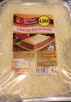 Quantité de sucre dans Lasagne Bolognaise