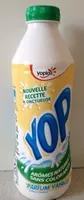 Amount of sugar in Yop, Parfum Vanille