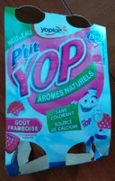 Sucre et nutriments contenus dans P-tit yop