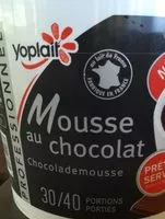 Quantité de sucre dans Mousse Au Chocolat Noir