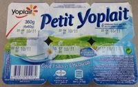 糖質や栄養素が Yoplait