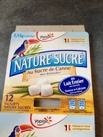 Sucre et nutriments contenus dans Nature sucre