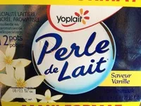 Sucre et nutriments contenus dans Perle de lait vanille