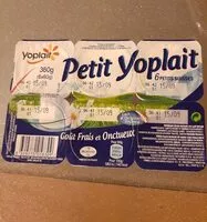 Sucre et nutriments contenus dans Petit yoplait std