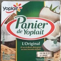Amount of sugar in Panier de Yoplait Noix de coco