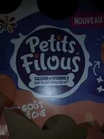 Sucre et nutriments contenus dans Petits filous yab