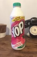 入っている砂糖の量 Yop framboise