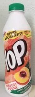 入っている砂糖の量 Yop pêche