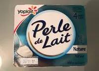 Sucre et nutriments contenus dans Perle de lait nature