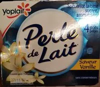 Gula dan nutrisi di dalamnya Perle de lait non blanc