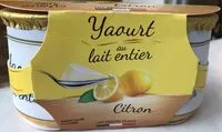 Yaourt sucre au citron