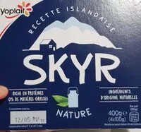 Sucre et nutriments contenus dans Yoplait