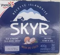 Количество сахара в Skyr noix de coco