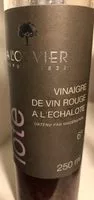 Amount of sugar in Vinaigre de Vin Rouge à l’Échalote