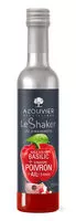चीनी की मात्रा Le Shaker de vinaigrette huile d'olive basilic, vinaigre de poivron, ail, 5 baies