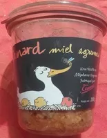 Quantité de sucre dans Canard Miel Agrumes