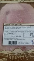 含糖量 Jambon cuit demi lune