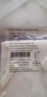 Quantité de sucre dans pecorino tranche