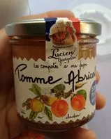 İçindeki şeker miktarı Compote pommes abricots